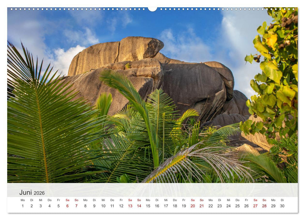 Seychellen - Trauminseln im Indischen Ozean (CALVENDO Wandkalender 2026)