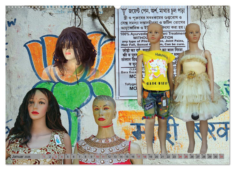 Schaufensterpuppen aus aller Welt (CALVENDO Premium Wandkalender 2026)