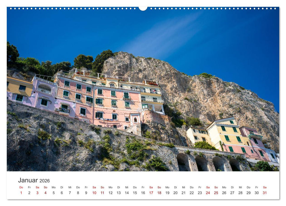 Malerische Amalfiküste (CALVENDO Wandkalender 2026)