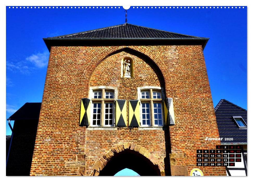 Das Mittelalter lebt - Impressionen aus Alt-Kaster (CALVENDO Wandkalender 2026)