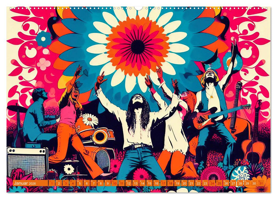 Psychodelic Art (CALVENDO Premium Wandkalender 2026)