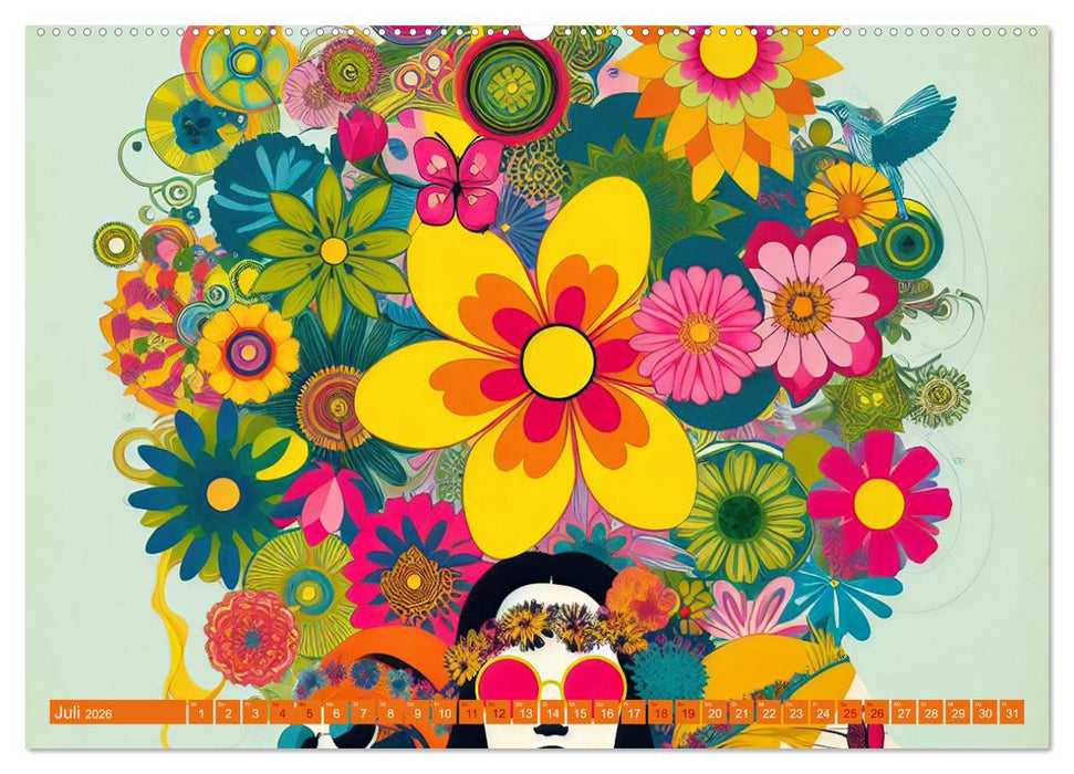 Psychodelic Art (CALVENDO Premium Wandkalender 2026)