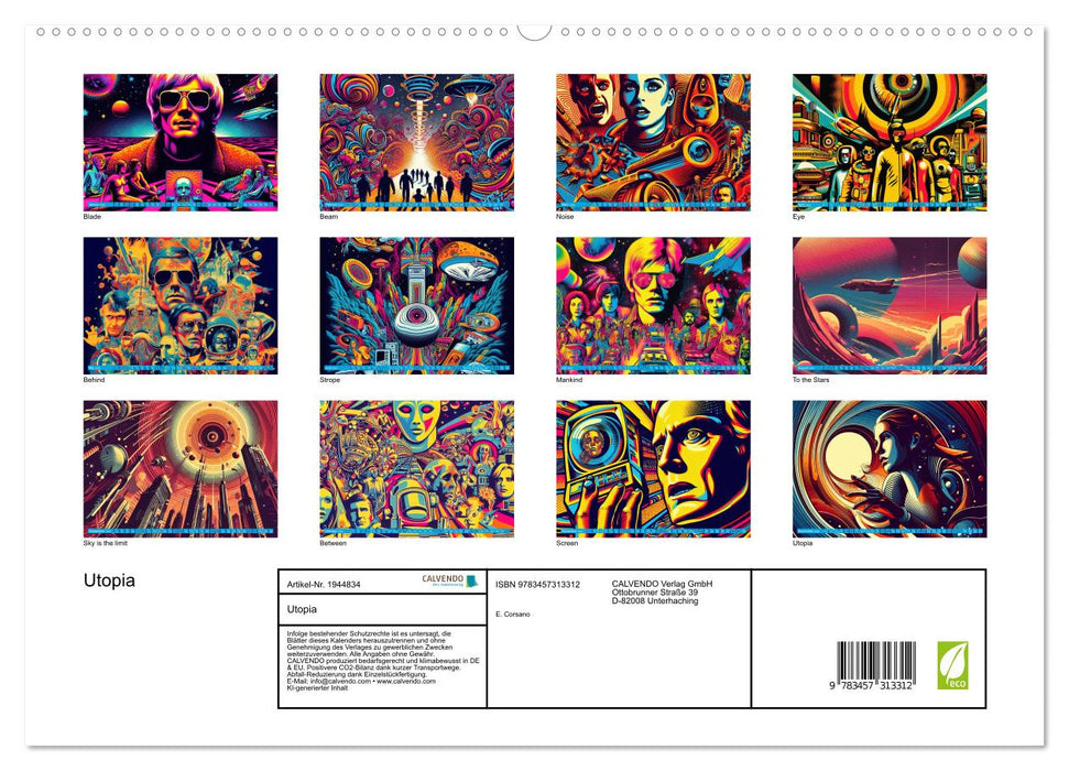 Utopia (CALVENDO Premium Wandkalender 2026)