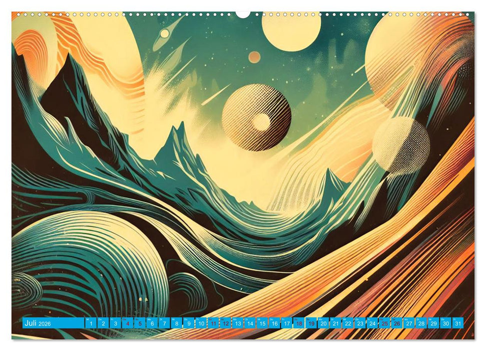 Lost Fiction (CALVENDO Premium Wandkalender 2026)