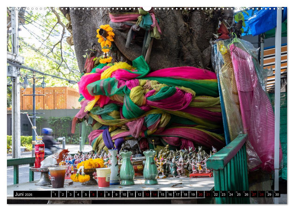 Bangkok - pulsierende Hauptstadt Thailands (CALVENDO Premium Wandkalender 2026)