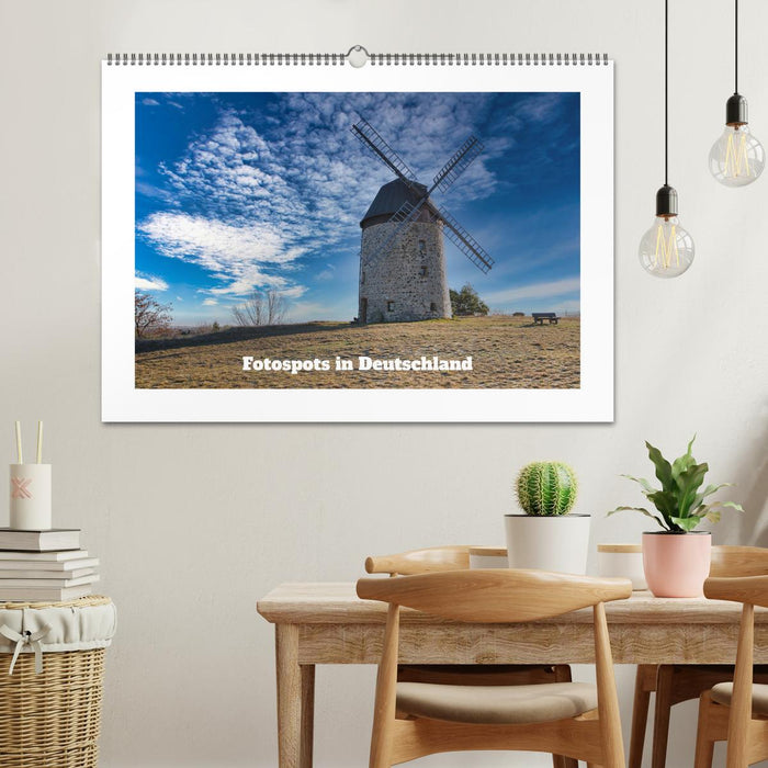 Fotospots in Deutschland (CALVENDO Wandkalender 2026)