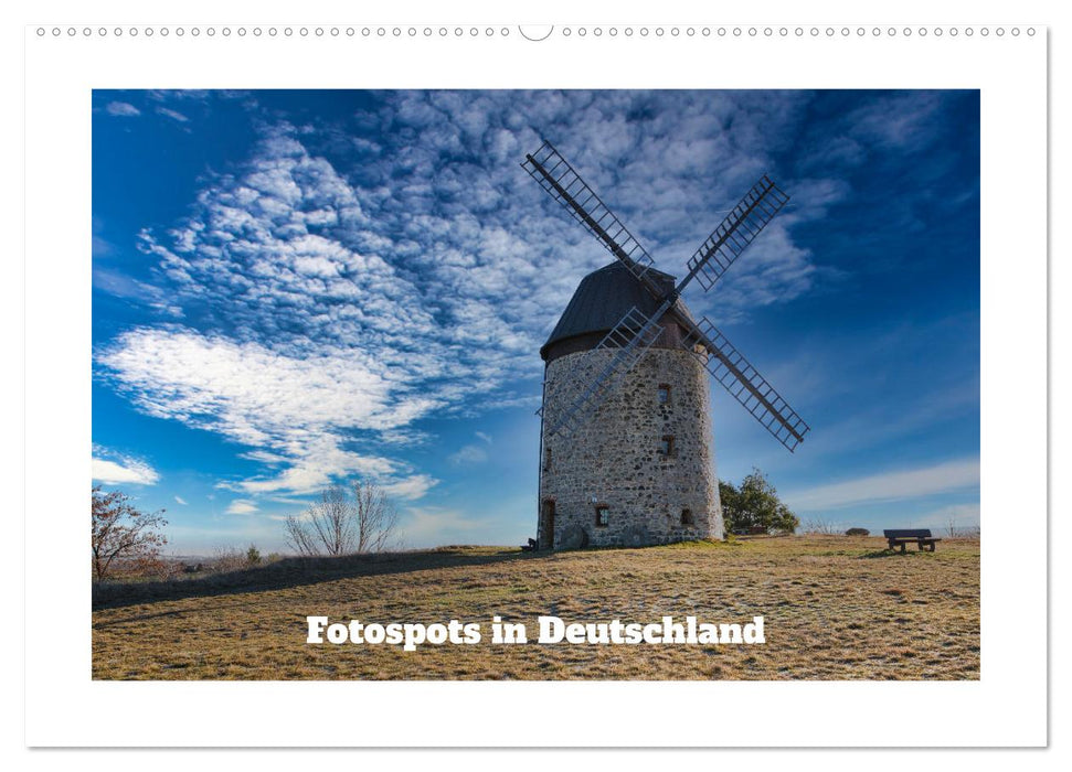 Fotospots in Deutschland (CALVENDO Wandkalender 2026)