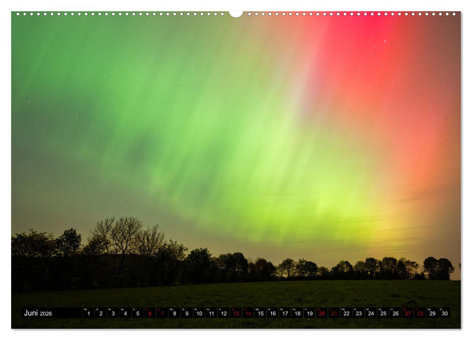AURORA BOREALIS tanzt (CALVENDO Wandkalender 2026)