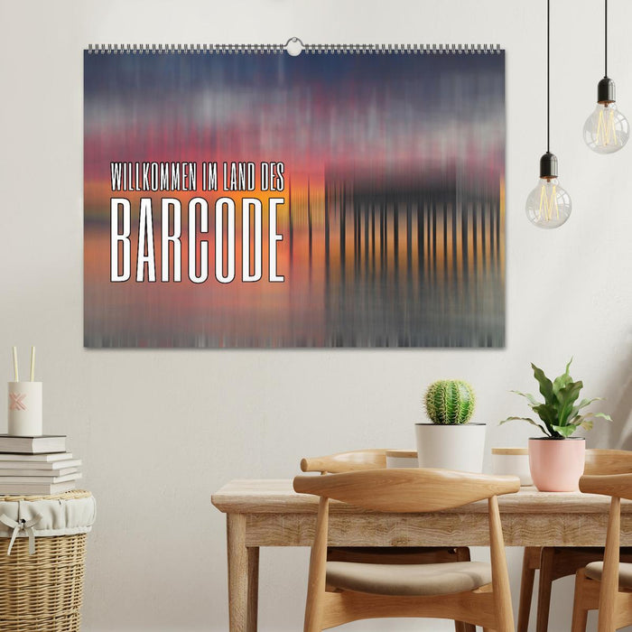 Willkommen im Land des Barcode (CALVENDO Wandkalender 2026)