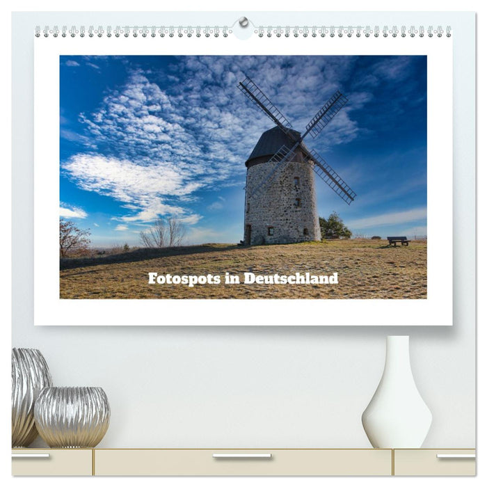 Fotospots in Deutschland (CALVENDO Premium Wandkalender 2026)