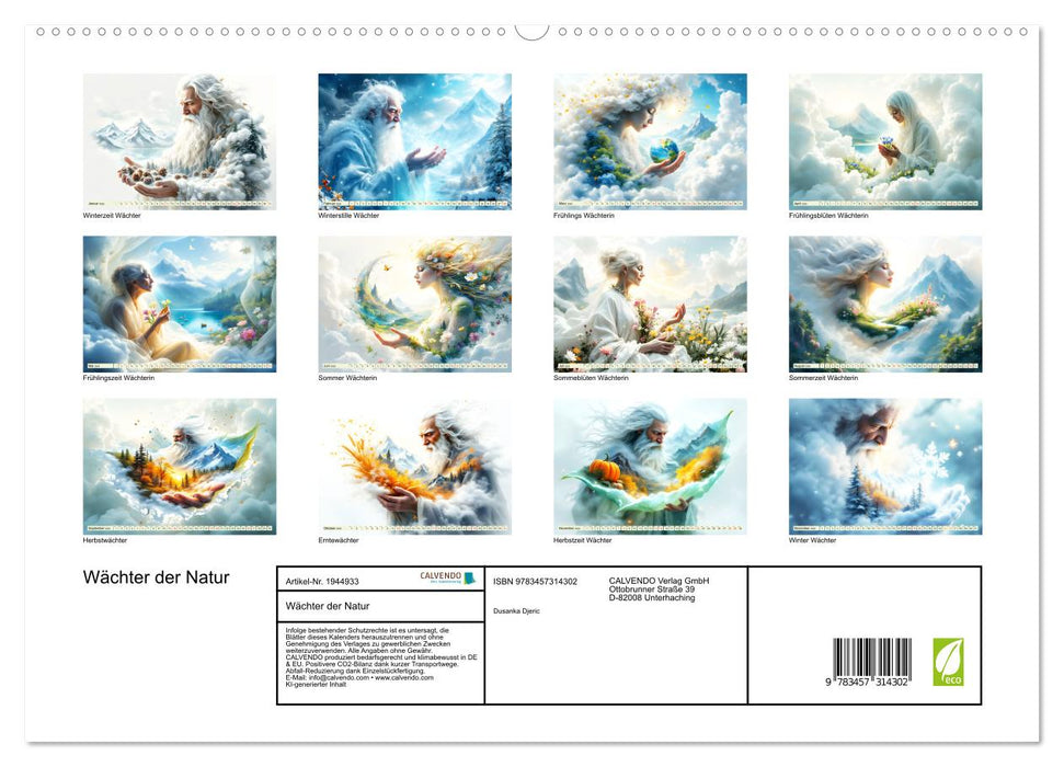 Wächter der Natur (CALVENDO Premium Wandkalender 2026)