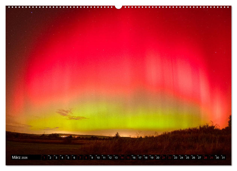AURORA BOREALIS tanzt (CALVENDO Premium Wandkalender 2026)
