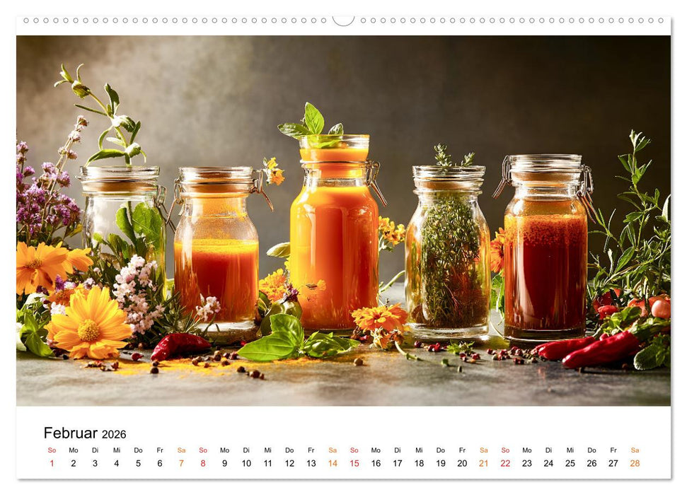 Küchenkalender Glaswerk (CALVENDO Wandkalender 2026)