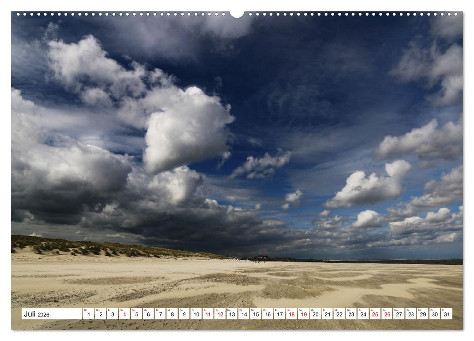 Insel Baltrum, Perle im Ostfriesischen Wattenmeer (CALVENDO Premium Wandkalender 2026)