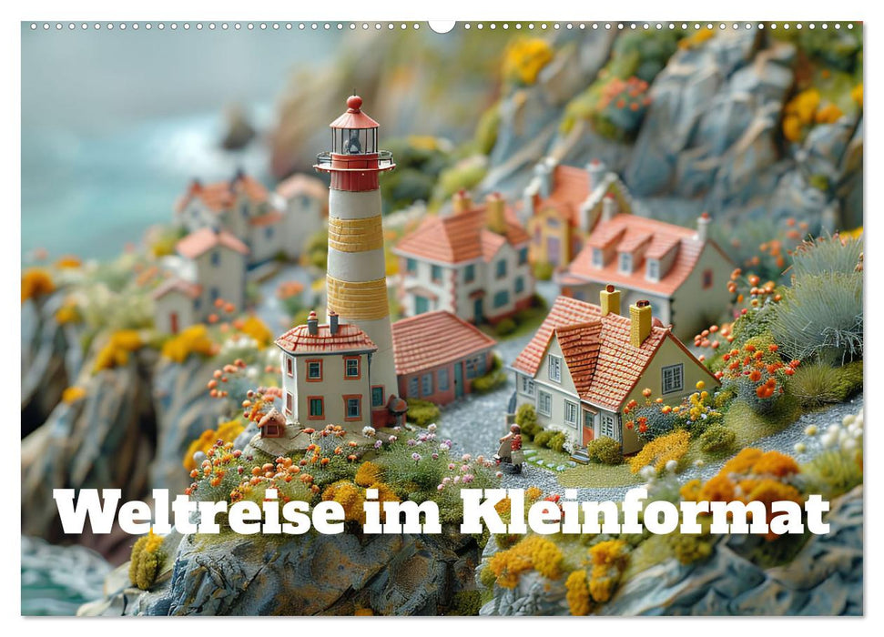 Weltreise im Kleinforma (CALVENDO Wandkalender 2026)