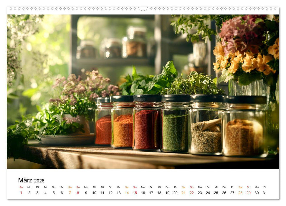 Küchenkalender Glaswerk (CALVENDO Premium Wandkalender 2026)