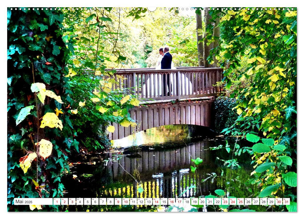 Grünes Paradies - Schlosspark Paffendorf (CALVENDO Wandkalender 2026)