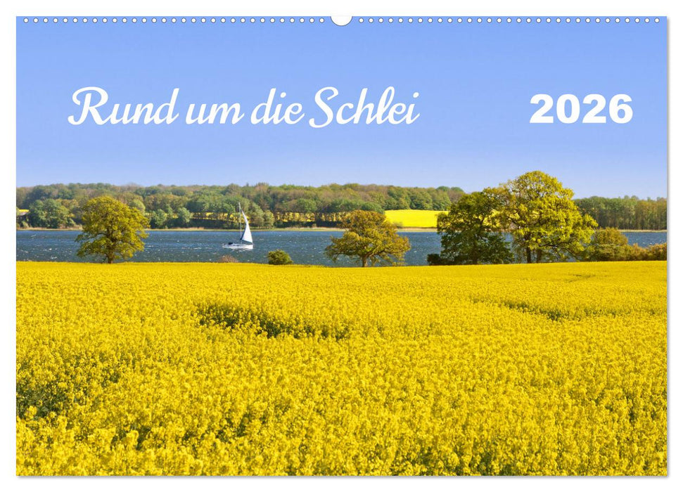 Rund um die Schlei (CALVENDO Wandkalender 2026)