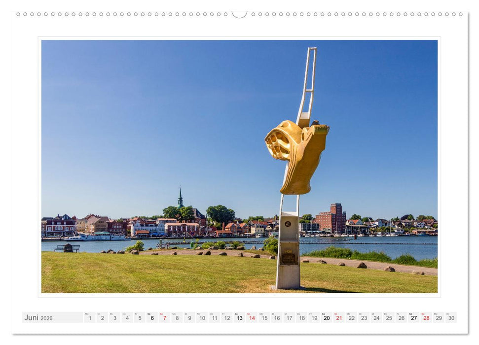 Rund um die Schlei (CALVENDO Wandkalender 2026)