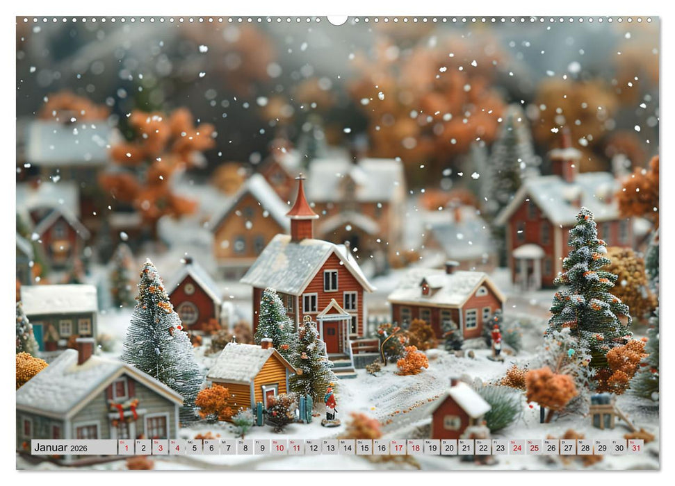 Weltreise im Kleinforma (CALVENDO Premium Wandkalender 2026)