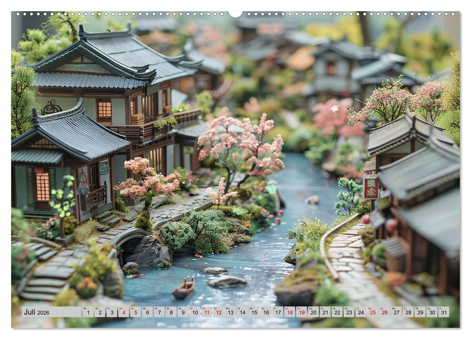 Weltreise im Kleinforma (CALVENDO Premium Wandkalender 2026)