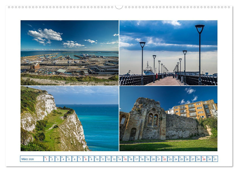 Dover - Tor zu England (CALVENDO Premium Wandkalender 2026)