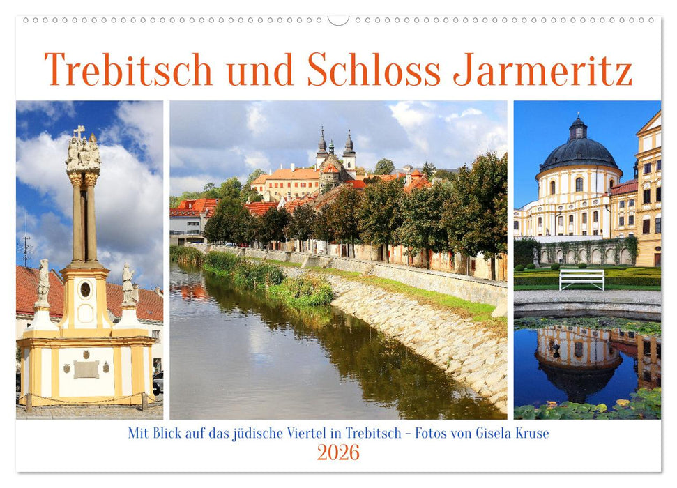 Trebitsch und Schloss Jarmeritz (CALVENDO Wandkalender 2026)