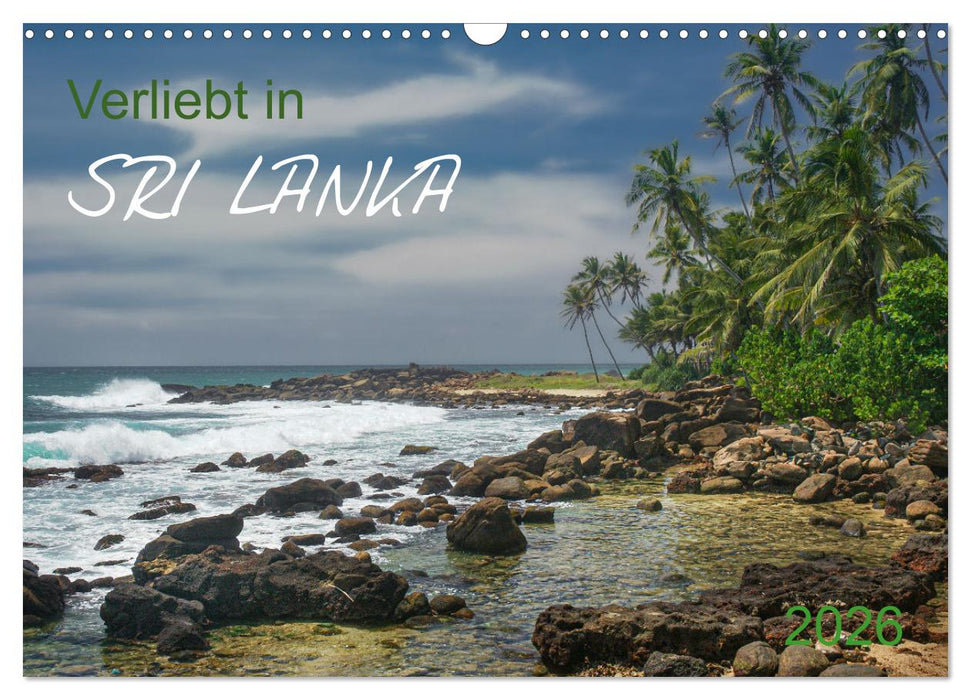 Verliebt in Sri Lanka (CALVENDO Wandkalender 2026)