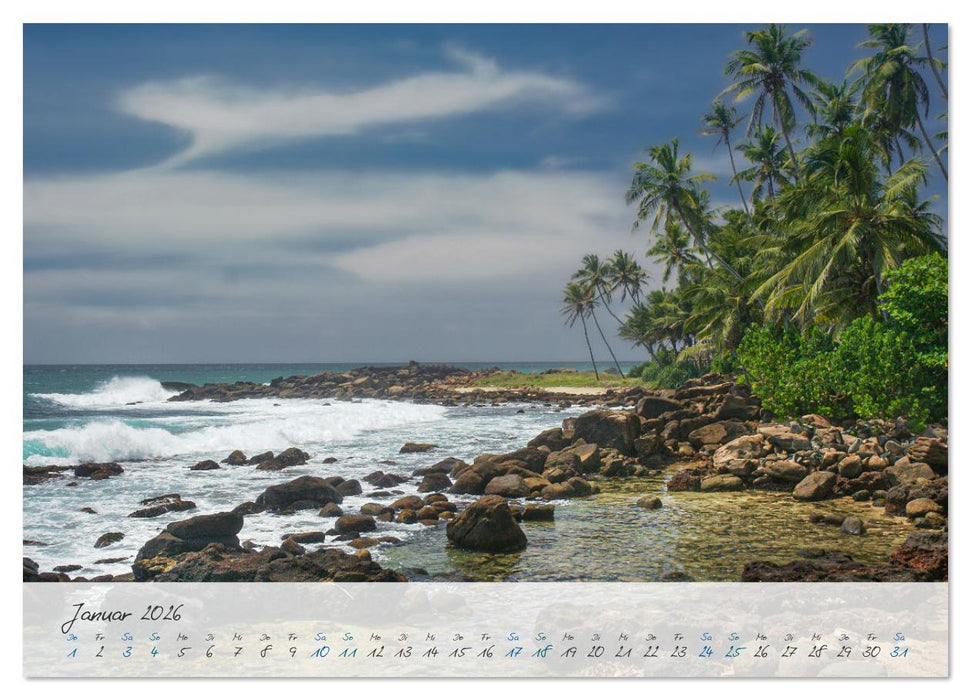 Verliebt in Sri Lanka (CALVENDO Wandkalender 2026)