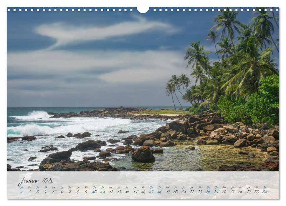 Verliebt in Sri Lanka (CALVENDO Wandkalender 2026)