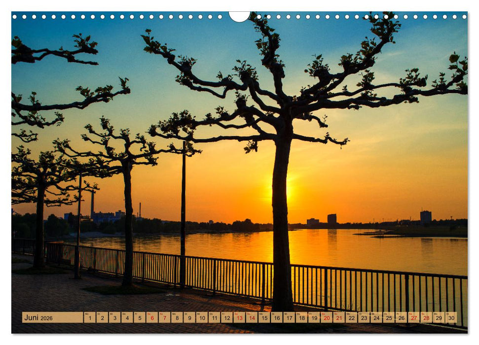 Düsseldorf - Ansichten einer faszinierenden Stadt (CALVENDO Wandkalender 2026)