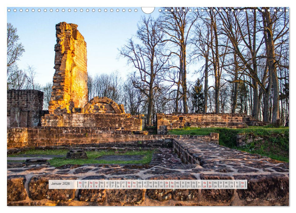 Saarland Impressionen & Ansichten (CALVENDO Wandkalender 2026)