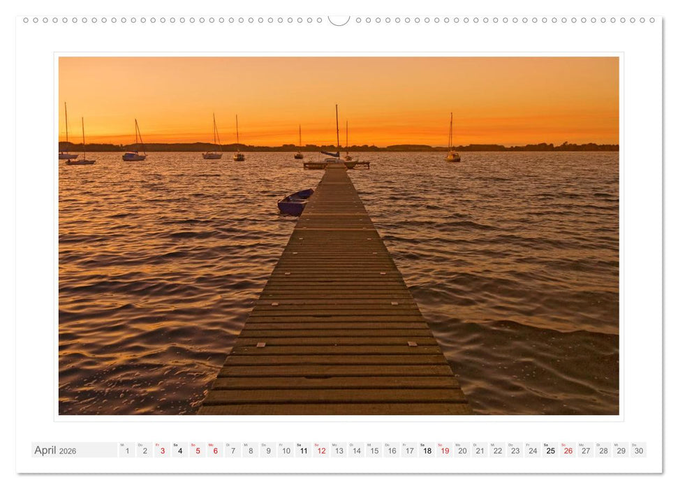 Rund um die Schlei (CALVENDO Premium Wandkalender 2026)