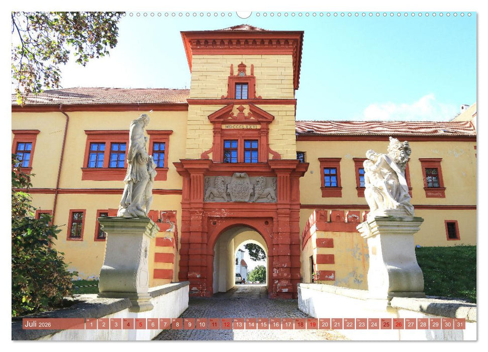 Trebitsch und Schloss Jarmeritz (CALVENDO Premium Wandkalender 2026)