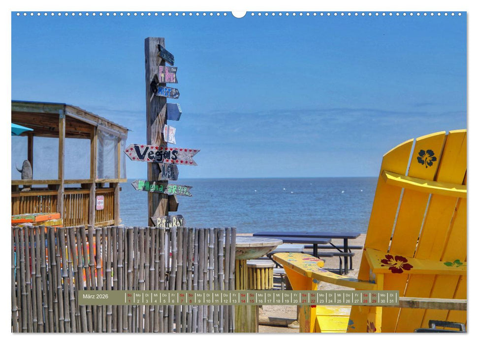 Michigan - Rund um Detroit (CALVENDO Premium Wandkalender 2026)