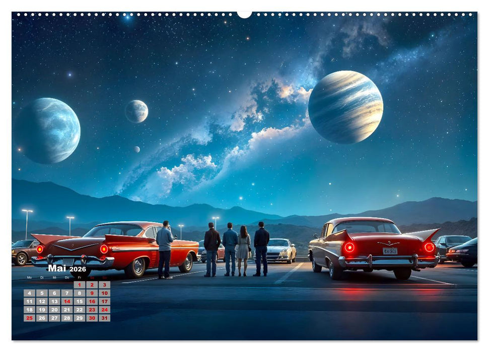 Sterne und Planeten im Blick (CALVENDO Wandkalender 2026)