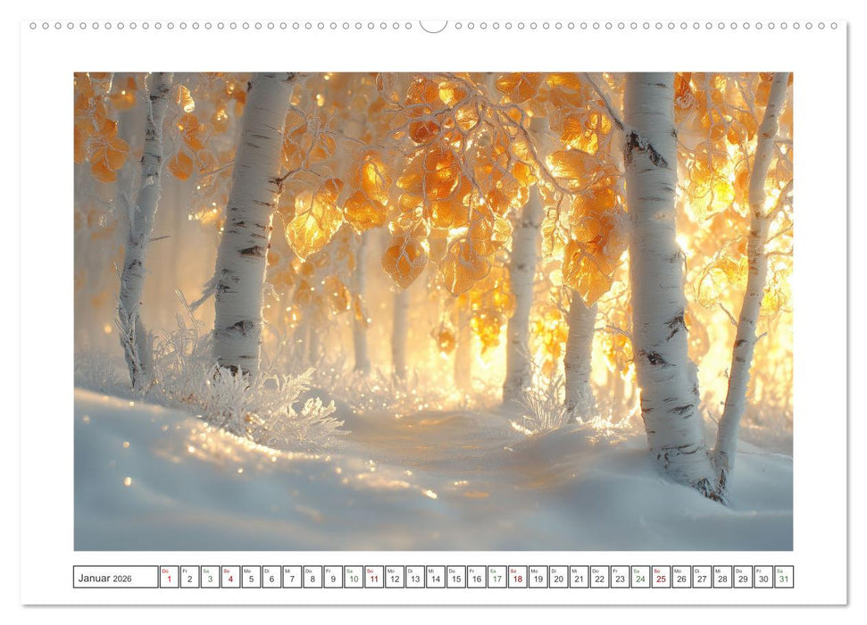 Birkenzauber (CALVENDO Wandkalender 2026)