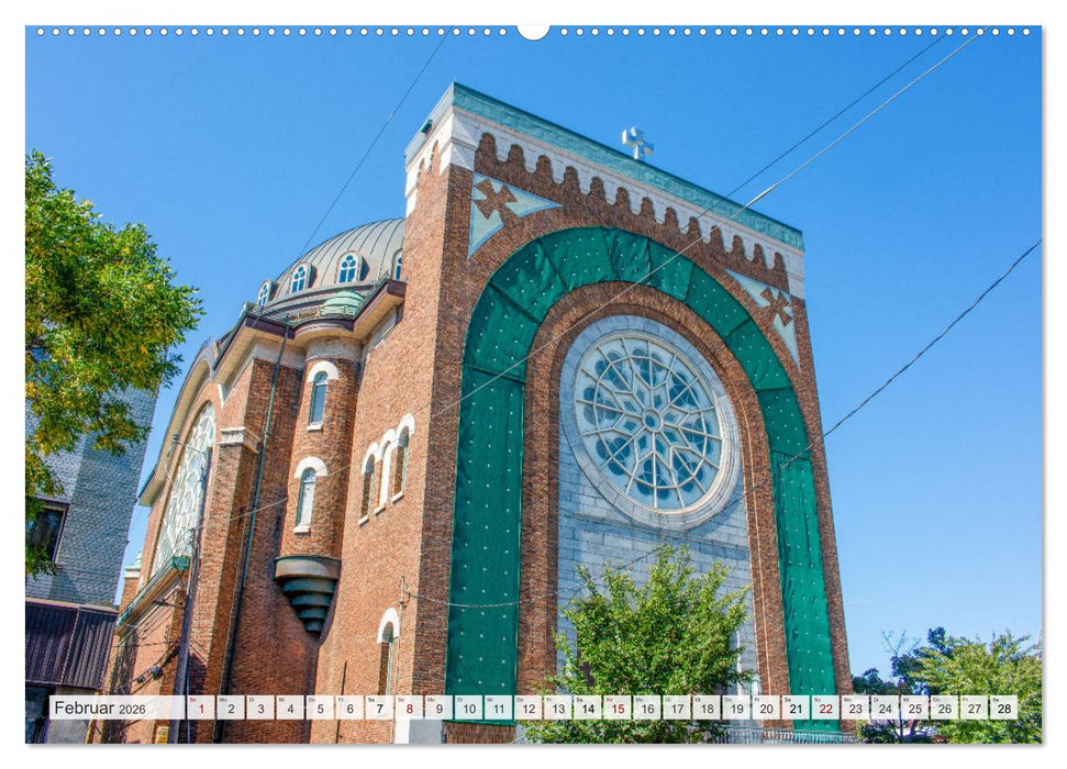 Montreal - klassisches Erbe in Québec (CALVENDO Premium Wandkalender 2026)