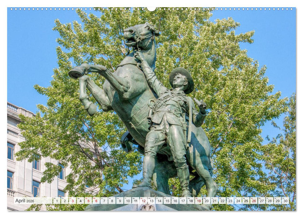 Montreal - klassisches Erbe in Québec (CALVENDO Premium Wandkalender 2026)