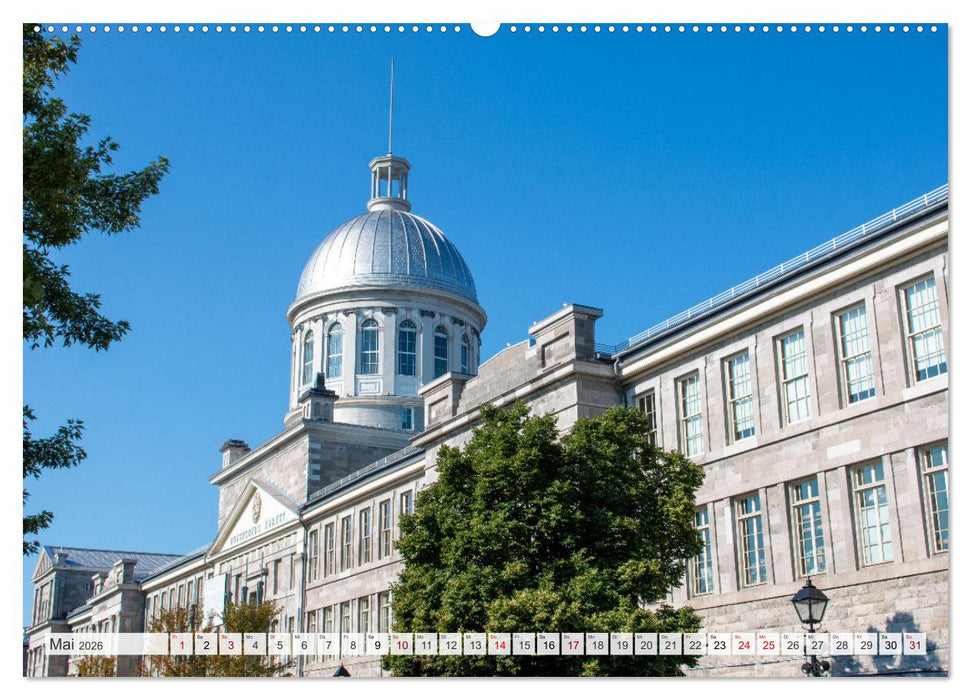 Montreal - klassisches Erbe in Québec (CALVENDO Premium Wandkalender 2026)