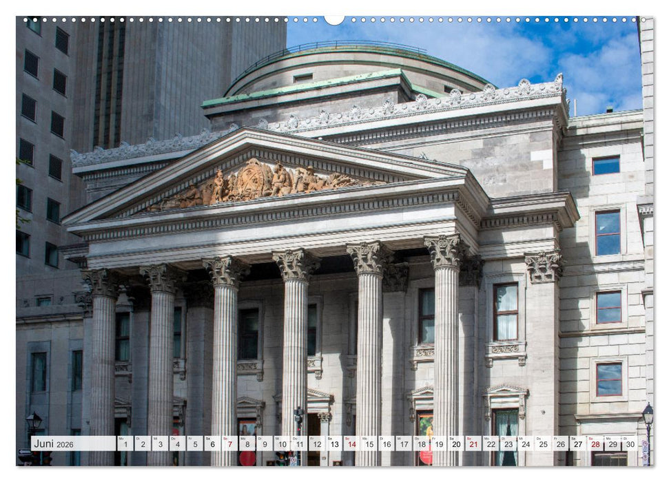 Montreal - klassisches Erbe in Québec (CALVENDO Premium Wandkalender 2026)