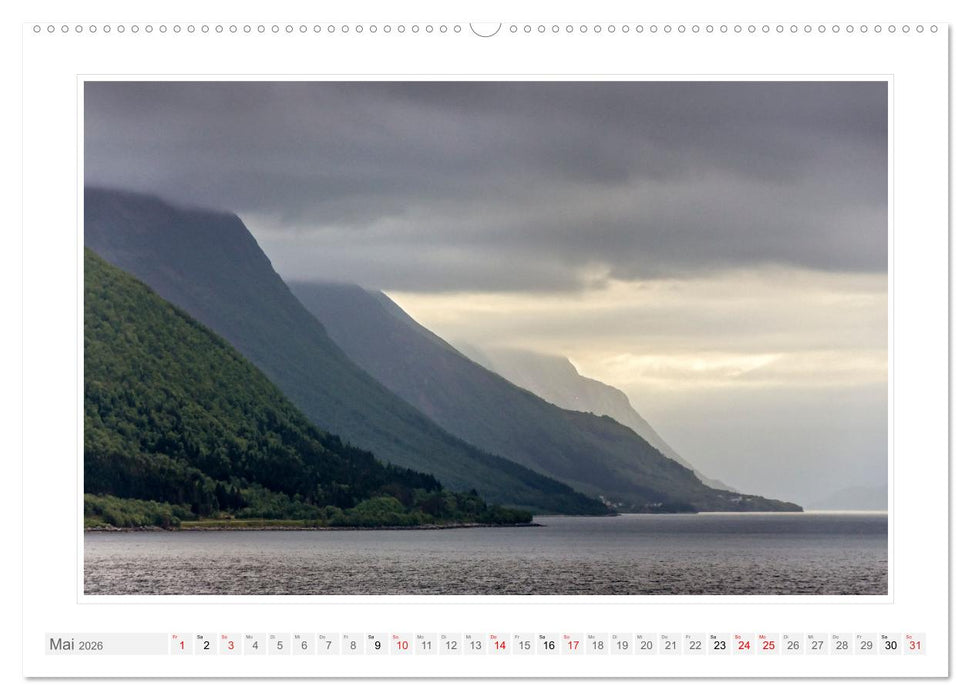 Norwegen. Sognefjord - Aurlandsfjord - Geirangerfjord - Stavanger (CALVENDO Premium Wandkalender 2026)