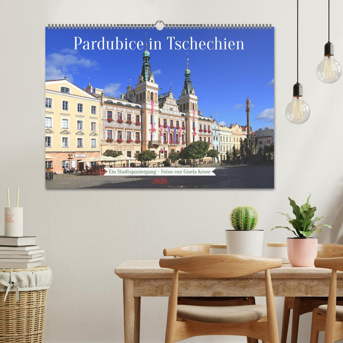 Pardubice in Tschechien - Ein Stadtspaziergang (CALVENDO Wandkalender 2026)