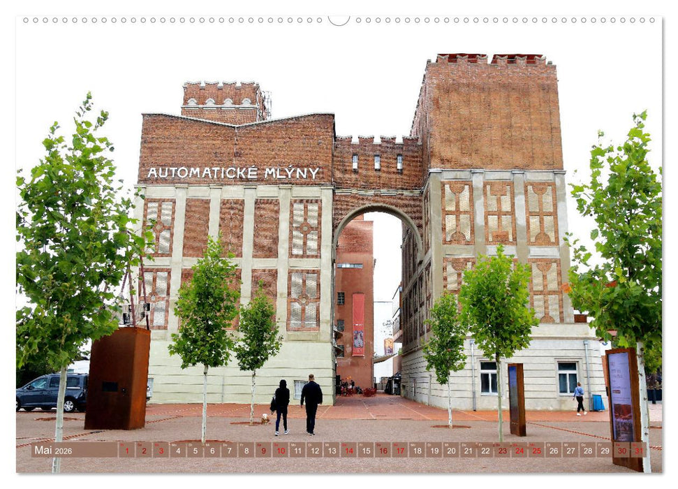 Pardubice in Tschechien - Ein Stadtspaziergang (CALVENDO Wandkalender 2026)