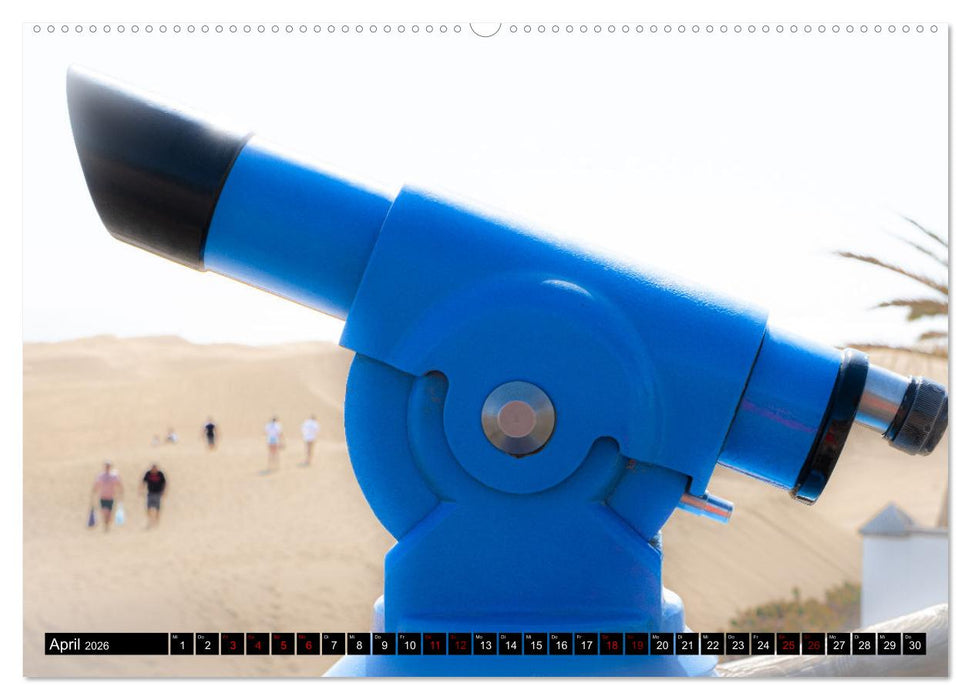 Münzteleskope in Europa (CALVENDO Wandkalender 2026)