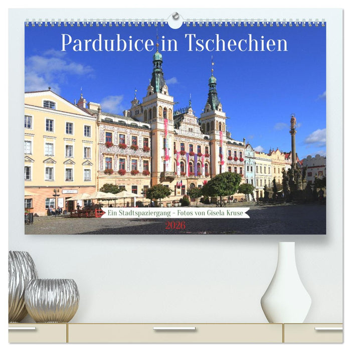 Pardubice in Tschechien - Ein Stadtspaziergang (CALVENDO Premium Wandkalender 2026)