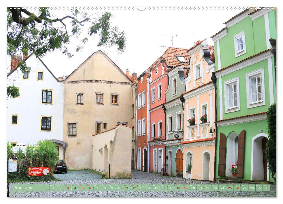 Pardubice in Tschechien - Ein Stadtspaziergang (CALVENDO Premium Wandkalender 2026)