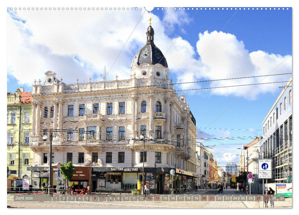 Pardubice in Tschechien - Ein Stadtspaziergang (CALVENDO Premium Wandkalender 2026)