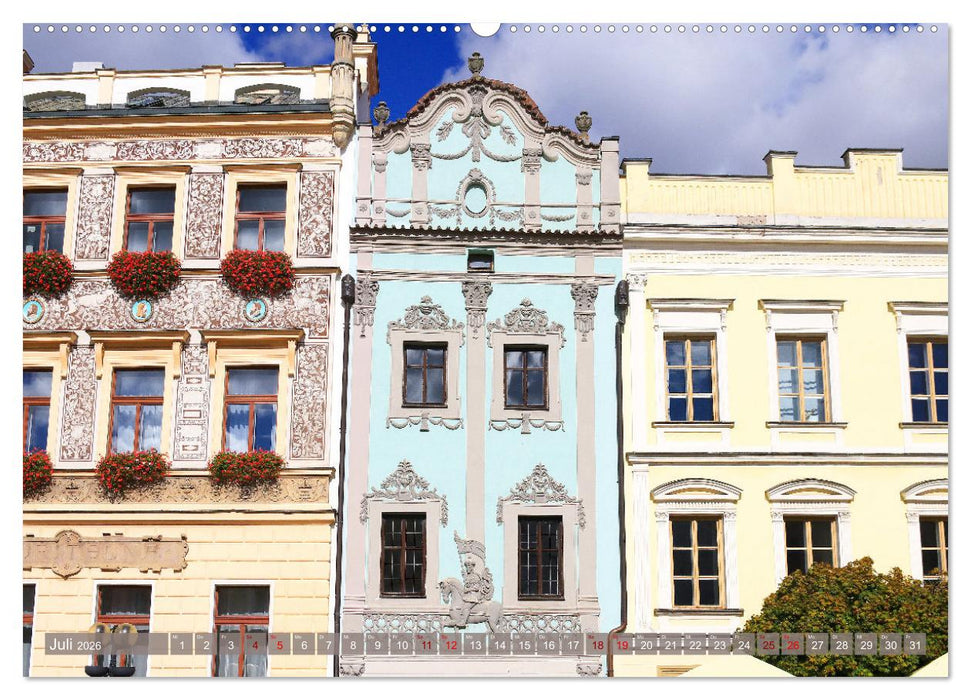 Pardubice in Tschechien - Ein Stadtspaziergang (CALVENDO Premium Wandkalender 2026)