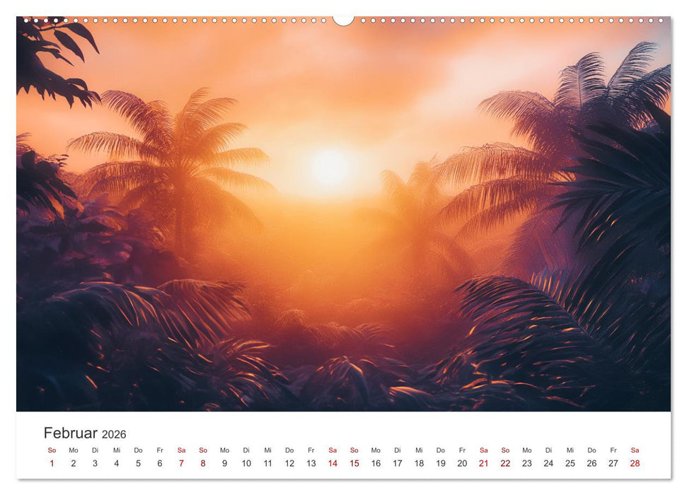 Die Seele des Dschungels - Eine Reise in tropische Wildnis (CALVENDO Premium Wandkalender 2026)